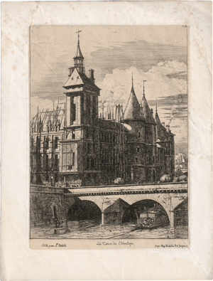 Lot 5326, Auction  123, Meryon, Charles, La Tour d'Horologe