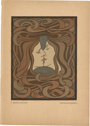Lot 5560, Auction  123, Behrens, Peter, Der Kuss