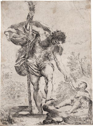 Lot 5656, Auction  123, Amato, Francesco, Der hl. Christophorus mit dem Kinde