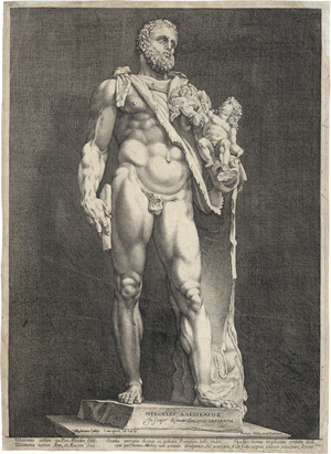 Lot 5743a, Auction  123, Goltzius, Hendrick, Herkules und Telephos