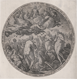 Lot 5743, Auction  123, Goltzius, Hendrick, Das Jüngste Gericht mit der Auferstehung der Toten