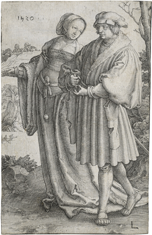 Lot 5792, Auction  123, Leyden, Lucas van, Der Spaziergang