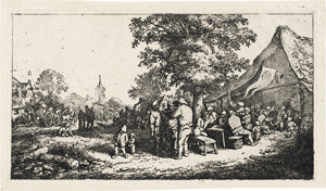 Lot 5817, Auction  123, Ostade, Adriaen van, Die Dorfkirmes unter dem großen Baum