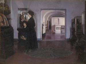 Lot 6039, Auction  123, Vermehren, Sophus, Der Museumsbesuch