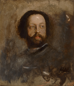 Lot 6106, Auction  123, Lenbach, Franz von, Bildnis des Schriftstellers Paul Heyse