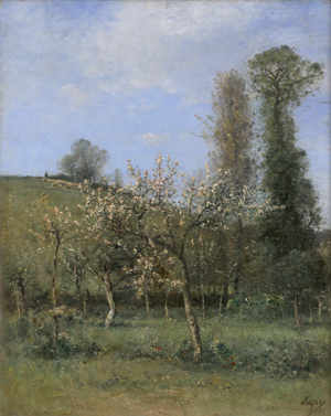 Lot 6172, Auction  123, Japy, Louis Aimé, Pommiers en fleurs