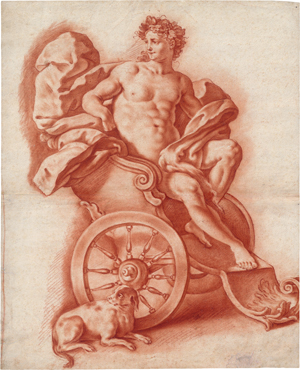 Lot 6619, Auction  123, Italienisch, 18. Jh. Der jugendliche Bacchus in seinem Wagen