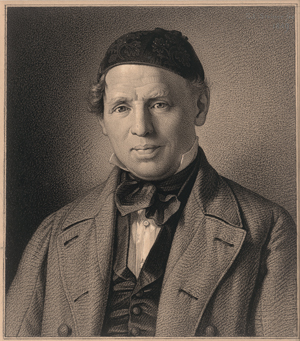 Lot 6680, Auction  123, Steiner, David Eduard, Selbstbildnis mit besticktem Käppi