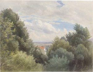 Lot 6694, Auction  123, Hummel, Carl Maria Nikolaus, Waldpartie bei Ballenstedt