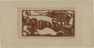 Lot 7104, Auction  123, Rohlfs, Christian, Tiere auf der Weide