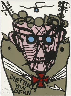 Lot 7315, Auction  123, Meese, Jonathan, Rittertum des Raubtiertums (...)