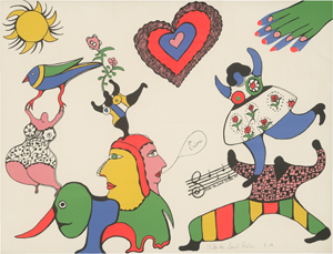 Lot 7343, Auction  123, Saint Phalle, Niki de, Je t'aime