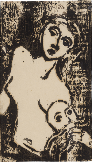 Lot 8084, Auction  123, Rohlfs, Christian, Frau mit Kind
