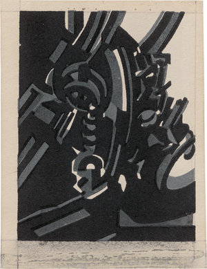 Lot 8092, Auction  123, Wadsworth, Edward, Invention