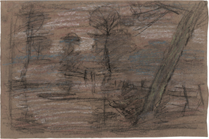 Lot 8123, Auction  123, Modersohn, Otto, Überschwemmte Wümmewiesen