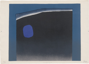 Lot 8172, Auction  123, Geiger, Rupprecht, blau - schwarz