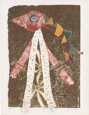 Lot 8176, Auction  123, Nesch, Rolf, Der Zopf