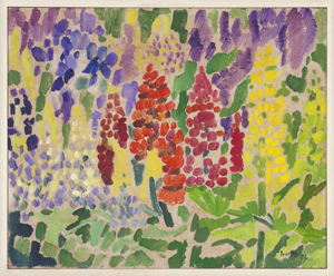 Lot 8235, Auction  123, Sprotte, Siegward, Blumenmosaik (II), Lupinen und Iris