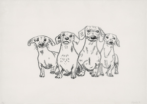 Lot 8262, Auction  123, Trockel, Rosemarie, Dackel