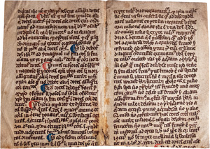 Lot 846, Auction  124, Thomas von Aquin und Lombardus, Petrus, Kommentar zu den Sentenzen von Peter Lombard