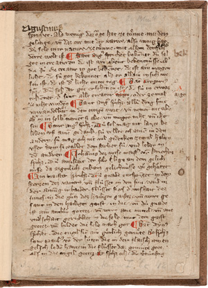 Lot 855, Auction  124, Meister Eckhart, Predigten. Forschungsrelevante Sammlung deutscher Predigten des berühmten Mystikers