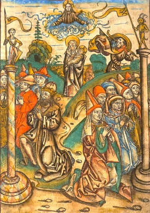 Lot 878, Auction  124, Wolgemut, Michel, Fragment aus dem "Liber chronicarum"