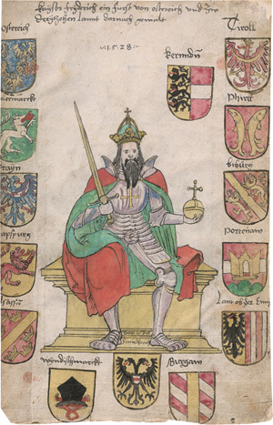 Lot 910, Auction  124, Wappenbuch, Deutsche Handschrift auf Papier