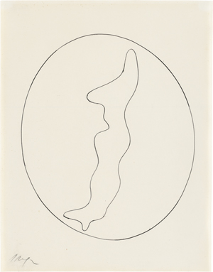 Lot 6866, Auction  124, Arp, Hans, Mondmännchen II