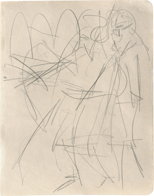 Lot 6922, Auction  124, Kirchner, Ernst Ludwig, Paar