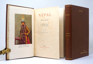 Lot 64, Auction  125, Landon, Perceval, Nepal. London, Constable, 1928. - "This is the leading reference-work on Nepal, including a set of readable appendices"
