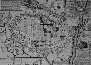 Lot 82, Auction  125, Beaurain, Jean de, Turin, capital de Piémont. Kupferkarte. 1740