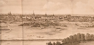Lot 86, Auction  125, Bruyn, Cornelis de, Moskow. Amsterdam 1718. - Spektakuläre Panorama-Ansicht der Stadt Moskau