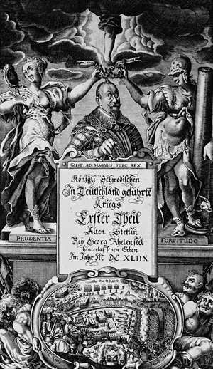 Lot 88, Auction  125, Chemnitz, Bogislaus Philipp von, Königlichen Schwedischen in Teutschland geführten Kriegs erster Theil. Stettin, Erben G. Rhete bzw. Stockholm, J. Janssonius, 1648