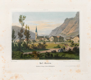 Lot 124, Auction  125, Pezolt, Georg, Album vom Salzburger Alpenlande. Badgastein, Schoen, um 1850 