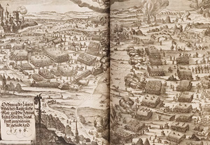 Lot 177, Auction  125, Hortleder, Friedrich, Der römischen Keyser- und Königlichen Maiesteten Handlungen und Außschreiben. Gotha, W.  Endter, 1645