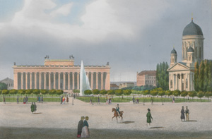 Lot 236, Auction  125, Lütke, Ludwig Eduard, Ansichten von Berlin und Potsdam. 19 Lithographien. Berlin, E. H. Schröder, ca. 1850