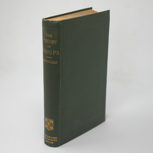 Lot 334, Auction  125, Burnside, William, Theory of Groups of Finite Order. Cambridge,University Press, 1897