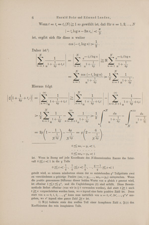 Lot 338, Auction  125, Landau, Edmund, Sammlung von 21 Sonderabdrucken, Erscheinungszeitraum ca. 1900 -1910