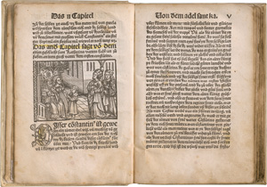 Lot 706, Auction  125, Petrus, Frater, Legenda Sanctae Catharinae. Straßburg, Johann Grüninger, 2.VII.1500. - Erste deutsche Ausgabe