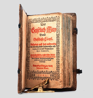 Lot 736, Auction  125, Fridolin, Stephan, Der Geistlich May unnd Geistliche Hörpst. Dillingen, Johann Mayer, 1581