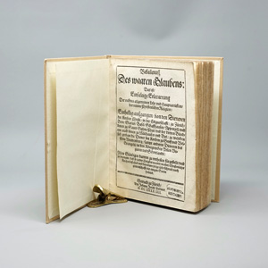 Lot 814, Auction  125, Bullinger, Heinrich, Bekantnusz des waaren Glaubens. Zürich, Bodmer, 1644. - Deutsche Ausgabe des Zweiten Helvetischen Bekenntnisses