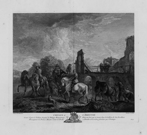 Lot 856, Auction  125, Brühl, Heinrich, Recueil d'estampes gravées d’àprez les tableaux de la Galerie et du Cabinet. Dresden, G. C. Walther, 1754