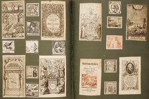 Lot 871, Auction  125, Engraved Title Pages, 307 (1 lose) Holzschnitte und Kupferstiche. Verleger, 1581-1805