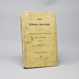 Lot 892, Auction  125, Neubert, Wilhelm, Schlüssel zur bildenden Gartenkunst