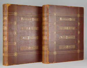 Lot 943, Auction  125, Hofstede de Groot, Cornelis, Rembrandt Bibel. Amsterdam, Scheltema & Holkema, 1912
