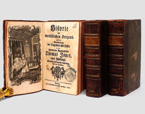 Lot 1546, Auction  125, Fielding, Henry, Historie des menschlichen Herzens. Hamburg, Hertel, 1758-1759