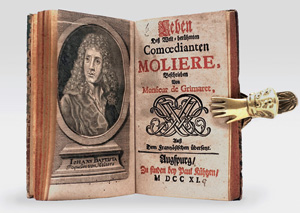 Lot 1592, Auction  125, Grimarest, Jean-Léonor le Gallois de, Leben deß welt-berühmten Comœdianten Moliere