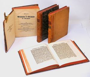 Lot 1608, Auction  125, Herder, Johann Gottfried, Ideen zur Philosophie der Geschichte der Menschheit. Riga und Leipzig, J. F. Hartknoch, 1784-1791. - Die seltene "Große Ausgabe" im Quartformat