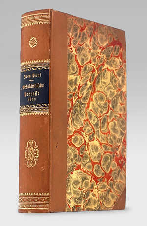 Lot 1627, Auction  125, Jean Paul, Grönländische Processe. Berlin, Voss, 1822. - Zweiter Druck