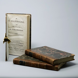 Lot 1726, Auction  125, Staël-Holstein, A.-L.-G. de, De l'Allemagne. 6 Teile in 3 Bänden. Paris u. a. 1813-1814